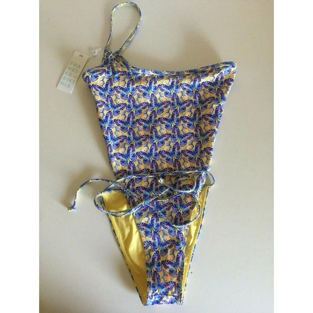 NWT Frankies Bikinis Evangeline One Piece Swimsuit